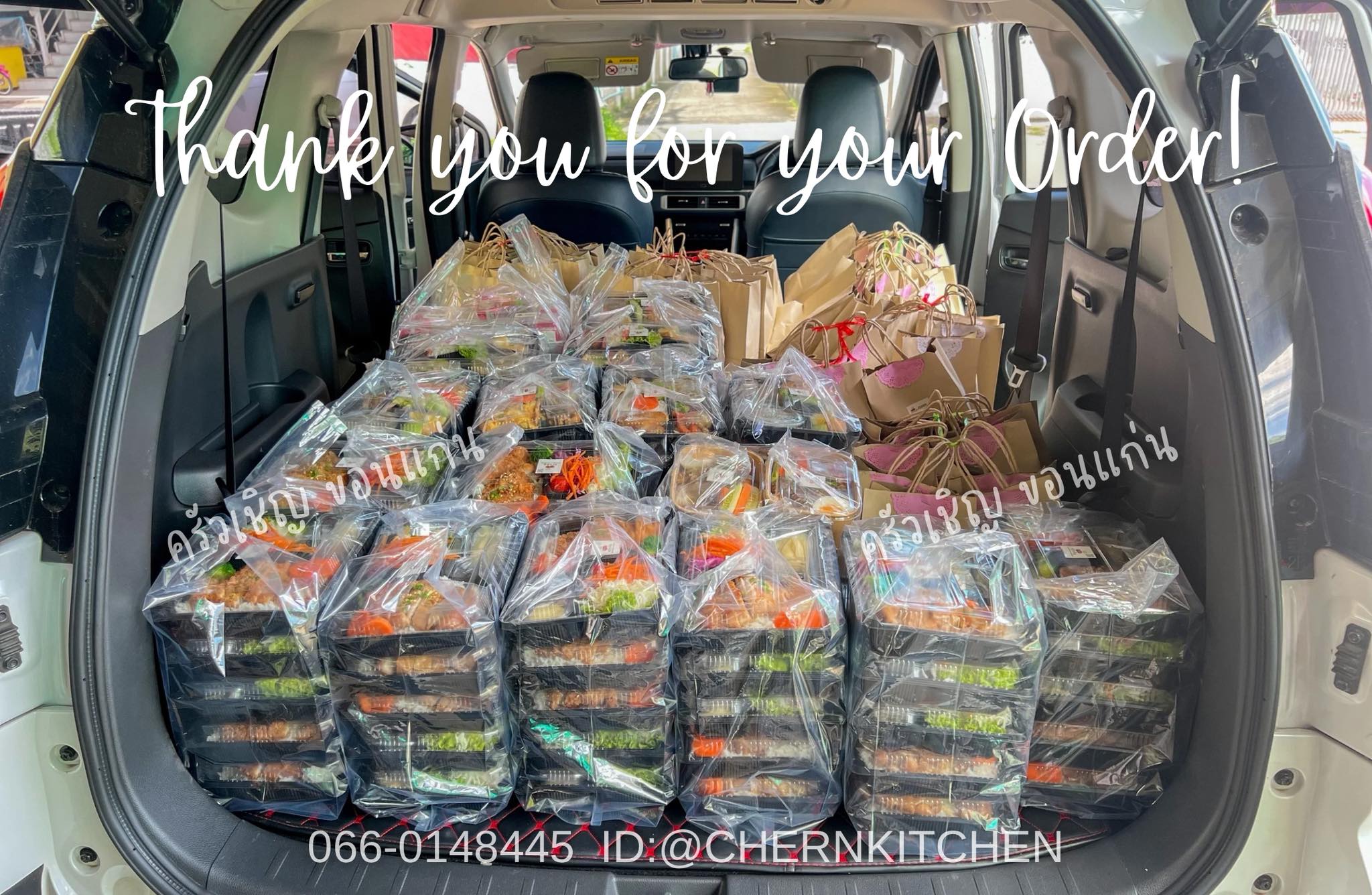 รายการอาหารจัดส่งเรียบร้อยค่ะ✅ ขอบคุณทุกๆการสนับสนุนนะคะ 🙏🏻🥰