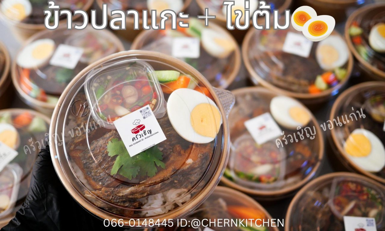 ชุดข้าวปลาแกะ🐟