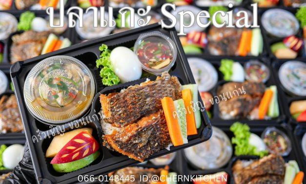 ชุดขนมจีนน้ำยาแกงเขียวหวานไก่ + ไข่ต้ม