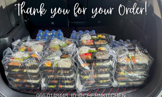 Set B • 2 เมนูอาหาร + ผลไม้ 😋😋