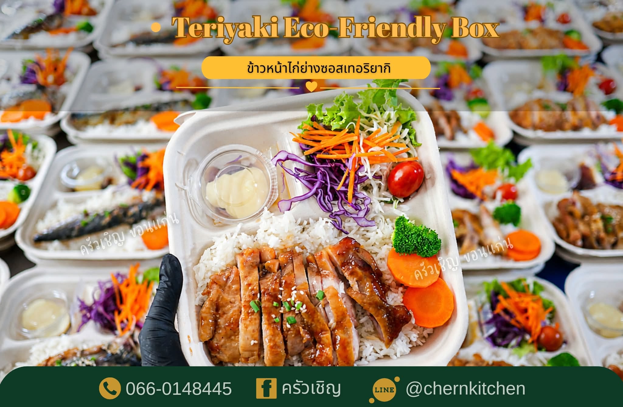 Teriyaki Eco-friendly box